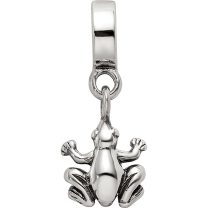 Sterlingsilber Reflections Frosch Hängend Perle