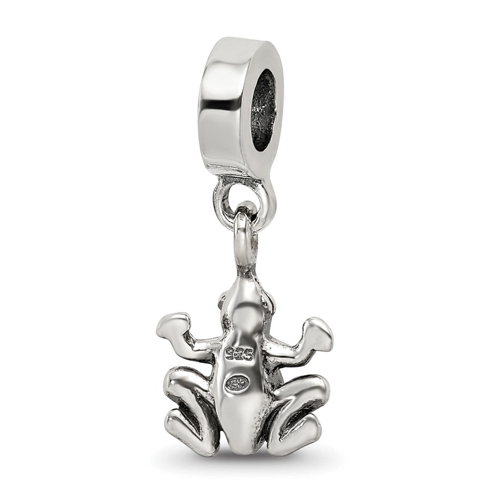 Sterlingsilber Reflections Frosch Hängend Perle
