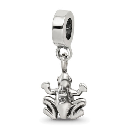 Sterlingsilber Reflections Frosch Hängend Perle