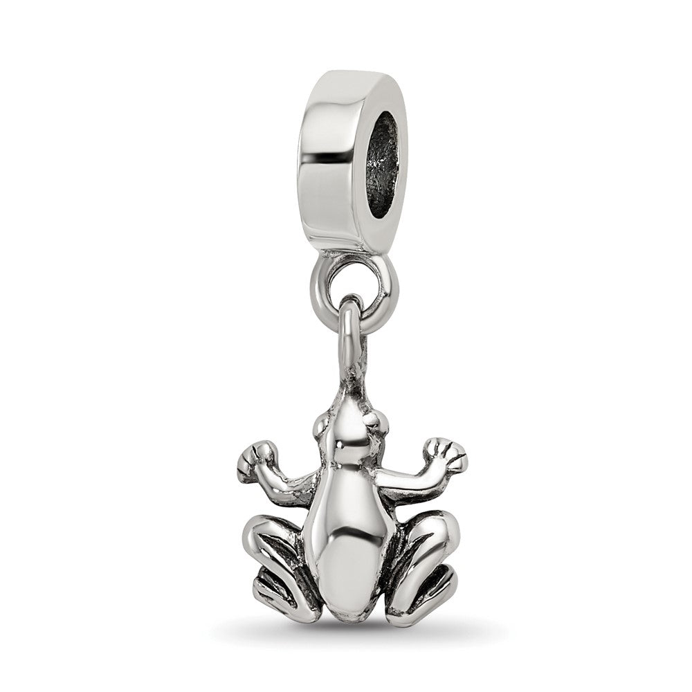 Sterlingsilber Reflections Frosch Hängend Perle