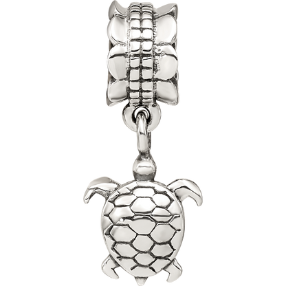 Sterlingsilber Reflections Schildkröte Hängend Perle