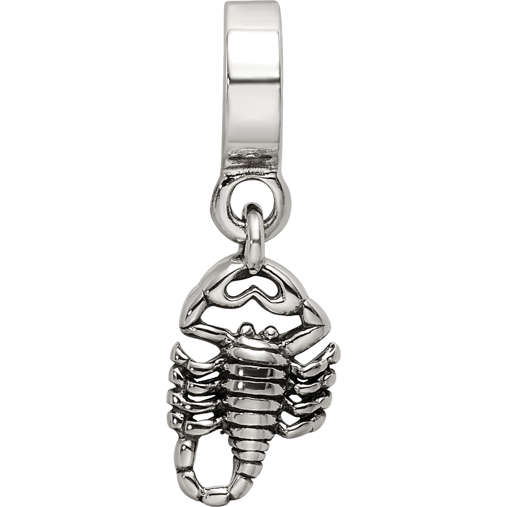 Sterlingsilber Reflections Scorpion Hängend Perle