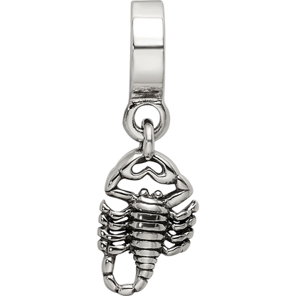 Sterlingsilber Reflections Scorpion Hängend Perle