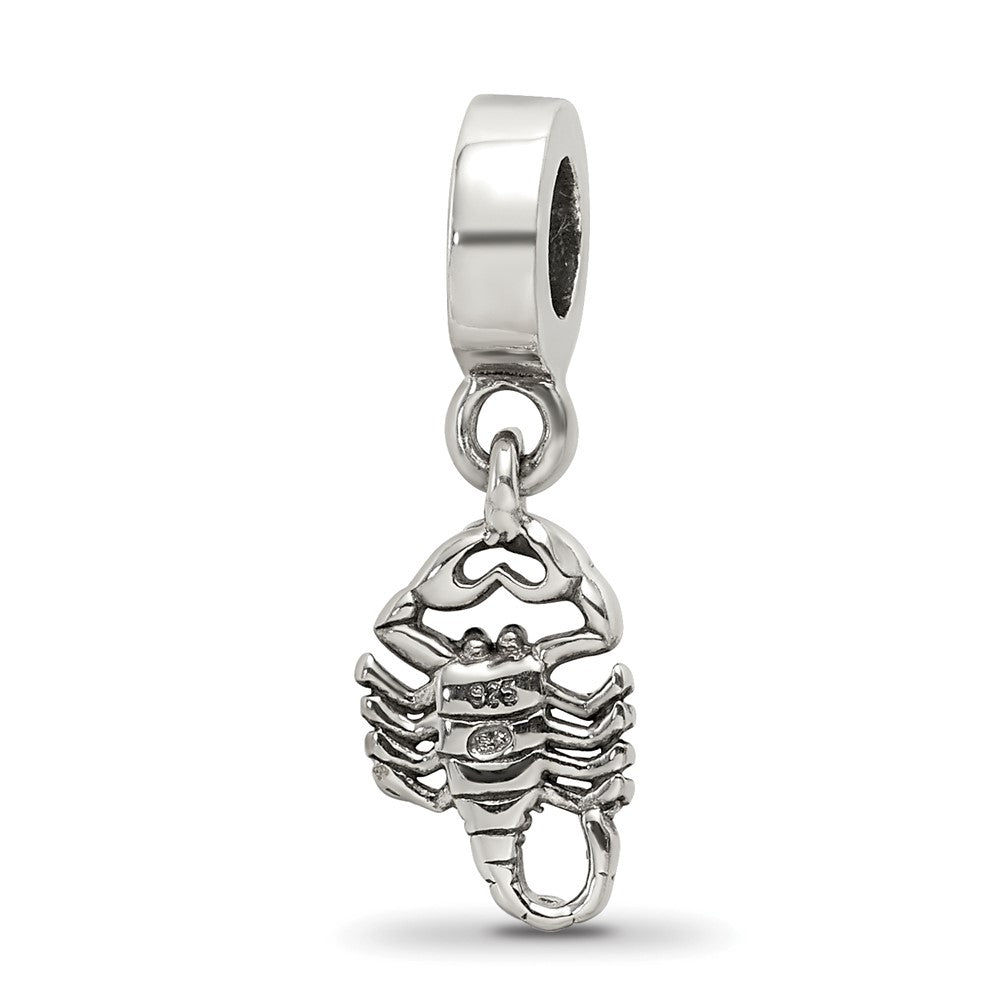 Sterlingsilber Reflections Scorpion Hängend Perle