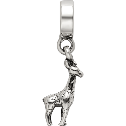 Sterlingsilber Reflections Giraffe Hängend Perle