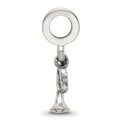 Sterlingsilber Reflections Trumpet Hängend Perle