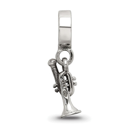 Sterlingsilber Reflections Trumpet Hängend Perle