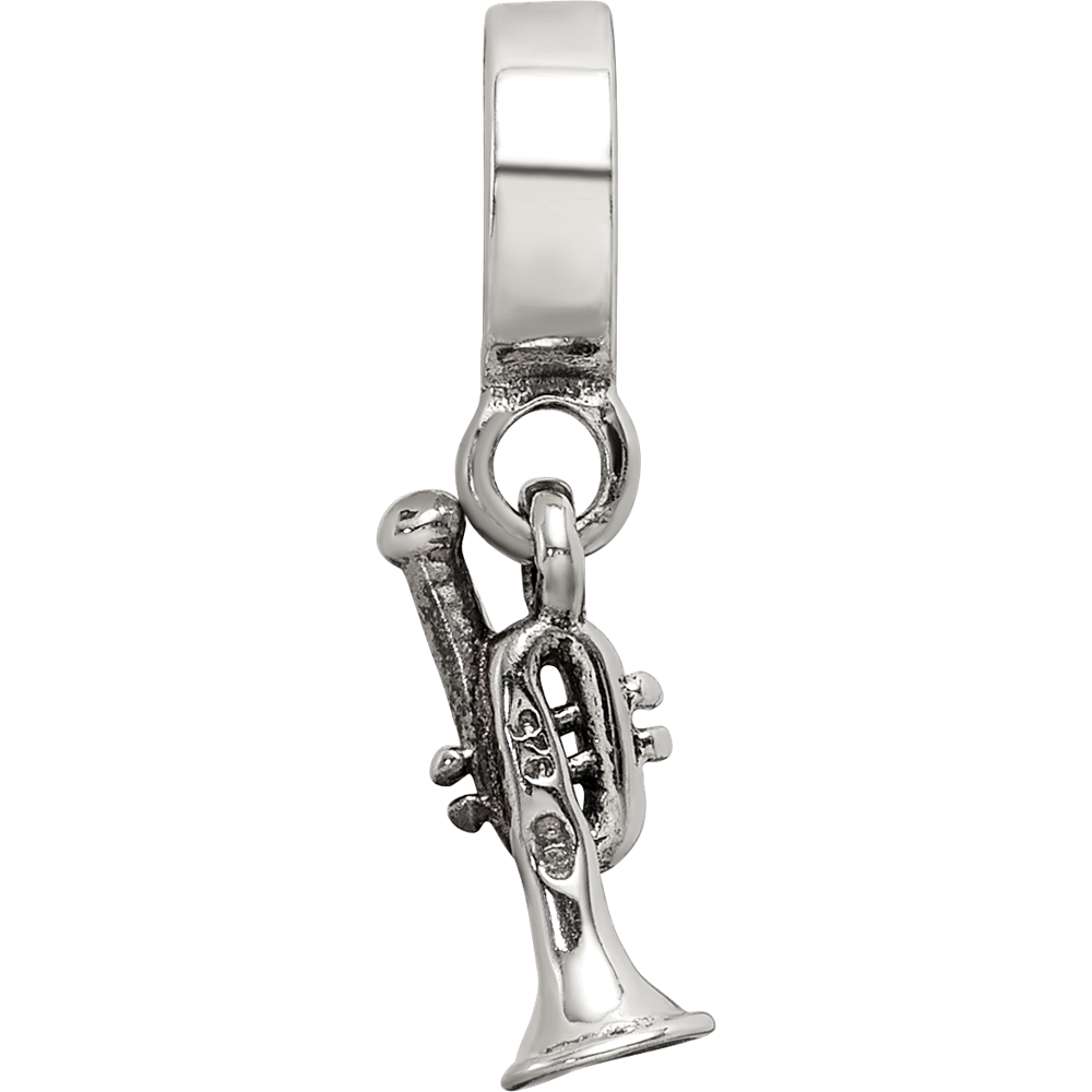 Sterlingsilber Reflections Trumpet Hängend Perle