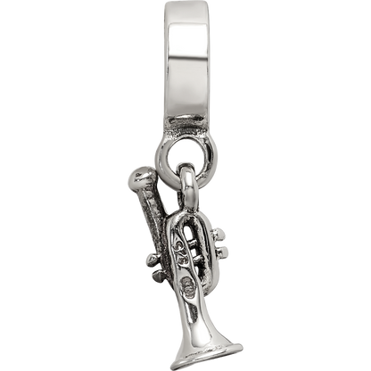 Sterlingsilber Reflections Trumpet Hängend Perle