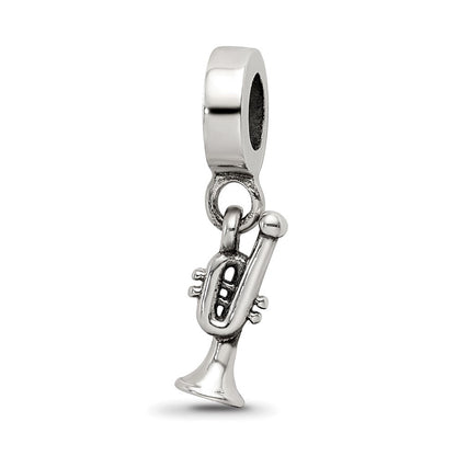 Sterlingsilber Reflections Trumpet Hängend Perle