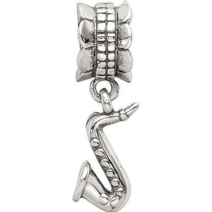 Sterlingsilber Reflections Saxophone Hängend Perle
