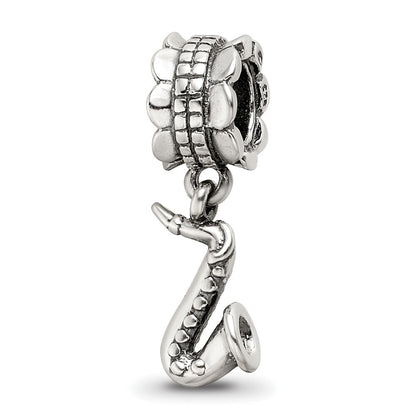 Sterlingsilber Reflections Saxophone Hängend Perle