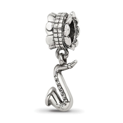 Sterlingsilber Reflections Saxophone Hängend Perle