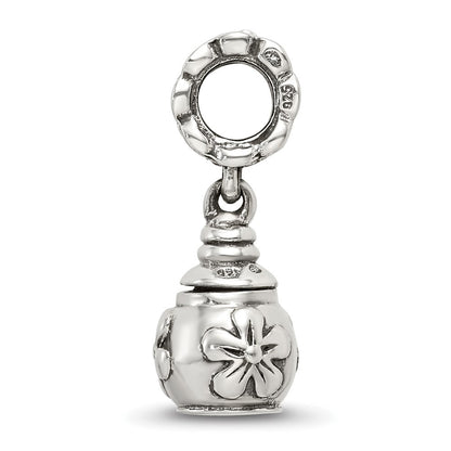 Sterlingsilber Reflections Blumen Ash Hängend Perle
