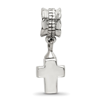 Sterlingsilber Reflections Kreuz Ash Hängend Perle