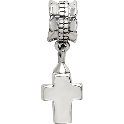 Sterlingsilber Reflections Kreuz Ash Hängend Perle