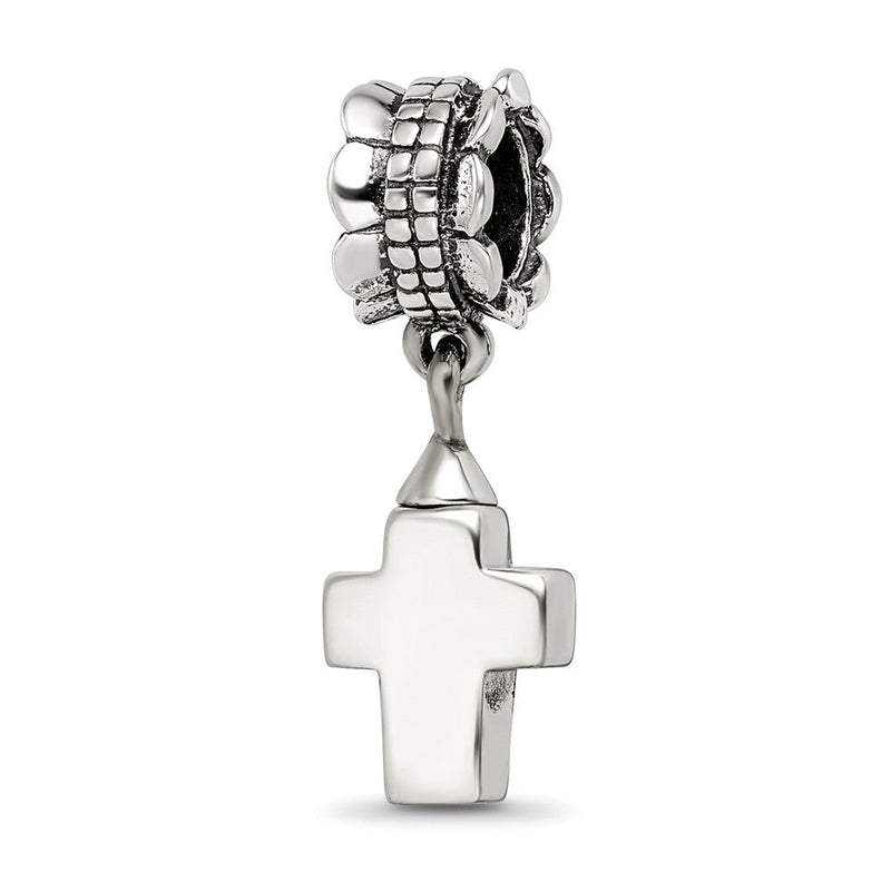 Sterlingsilber Reflections Kreuz Ash Hängend Perle