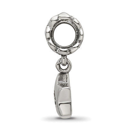 Sterlingsilber Reflections Zirkonia Stern Hängend Perle