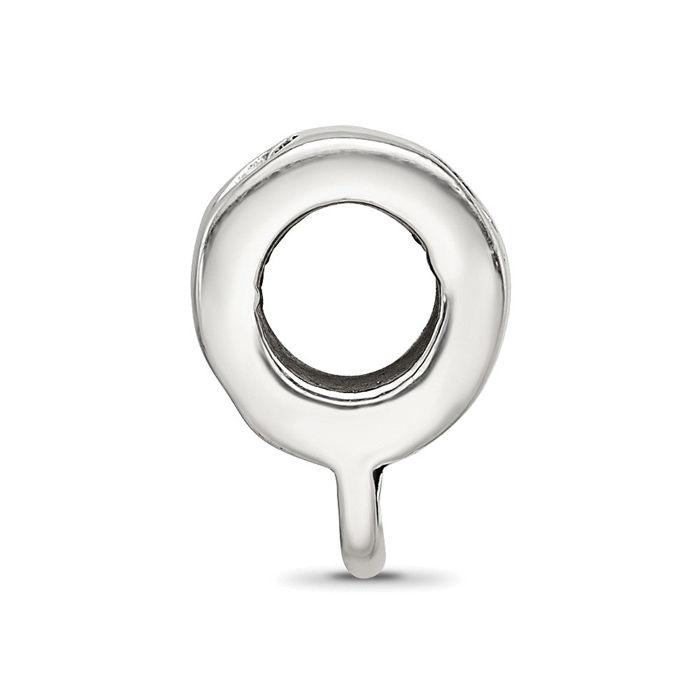 Sterlingsilber Reflections Herz mit Loop For Click-on Perle