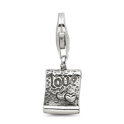 Sterlingsilber Reflections Liebe Note Click-on For Perle
