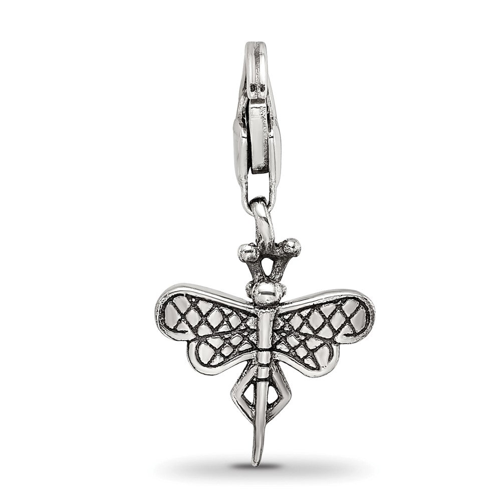 Sterlingsilber Reflections Libelle Click-on For Perle
