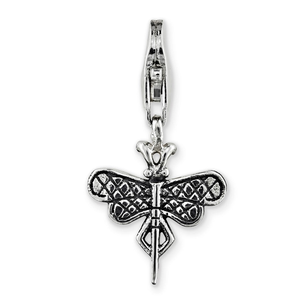 Sterlingsilber Reflections Libelle Click-on For Perle