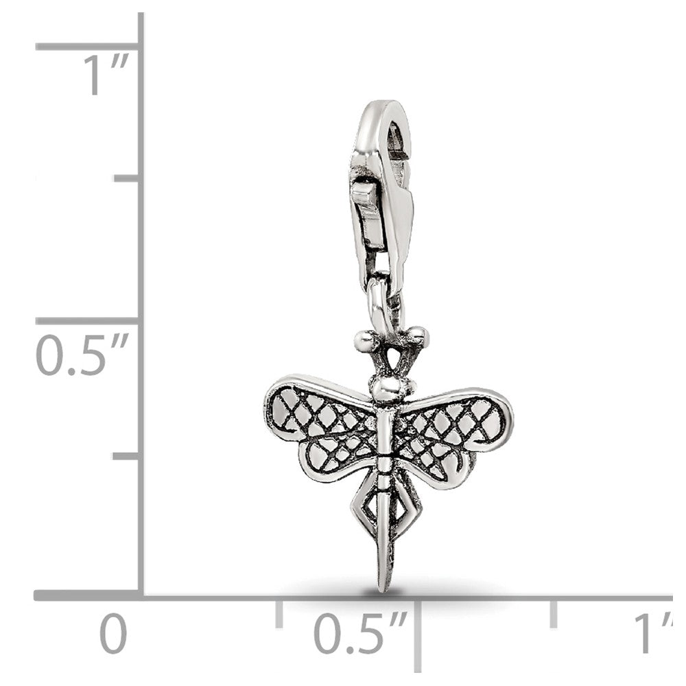 Sterlingsilber Reflections Libelle Click-on For Perle
