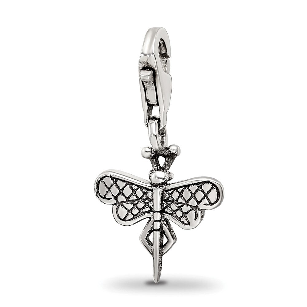 Sterlingsilber Reflections Libelle Click-on For Perle