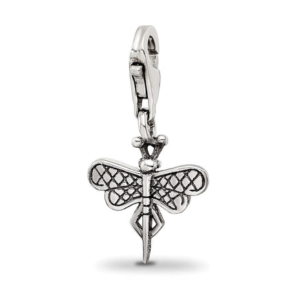 Sterlingsilber Reflections Libelle Click-on For Perle