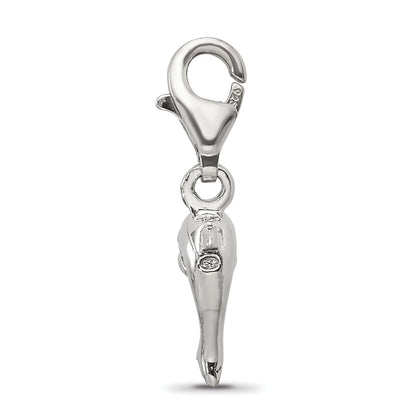 Sterlingsilber Reflections Delfin Click-on For Perle
