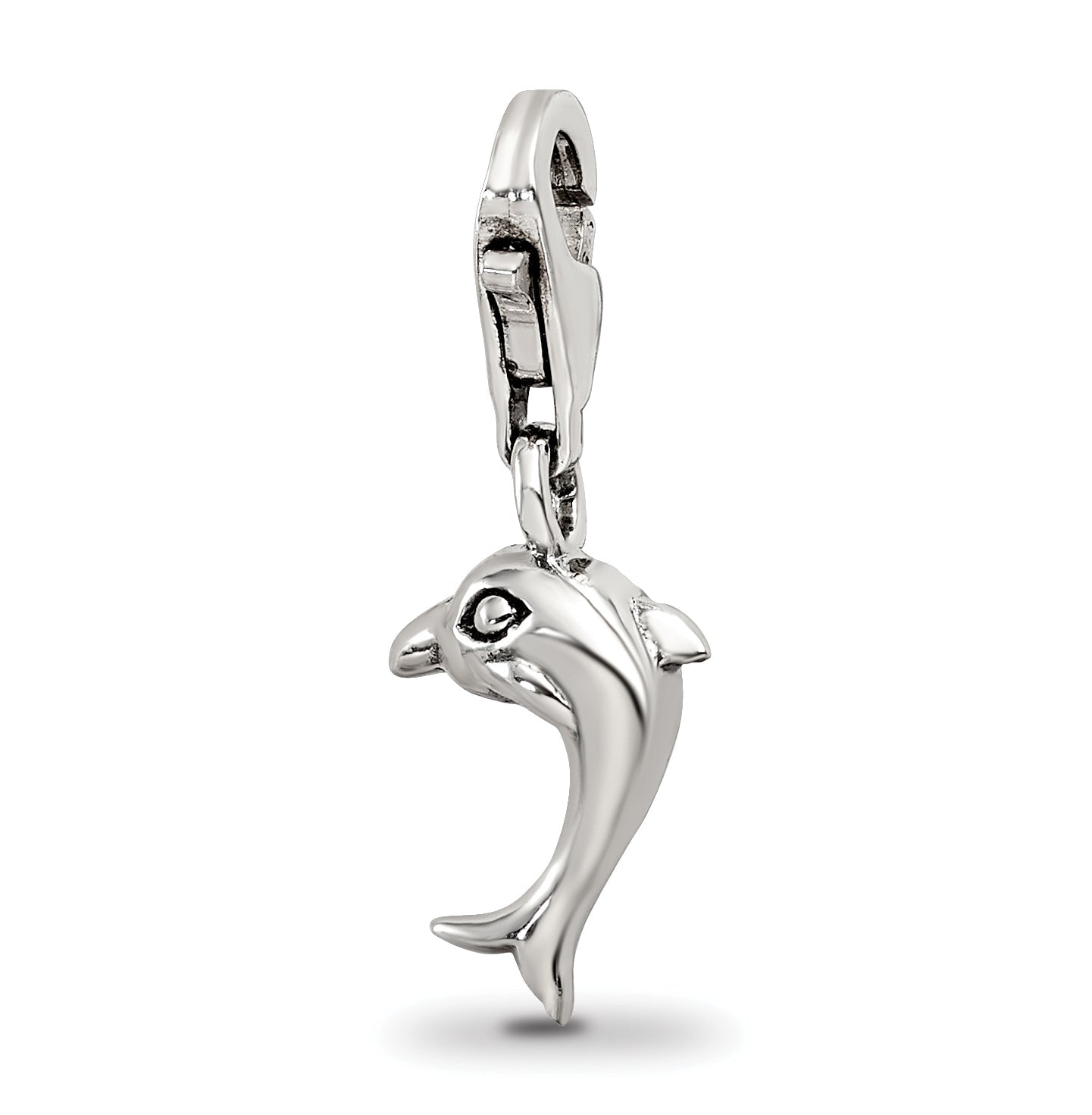 Sterlingsilber Reflections Delfin Click-on For Perle