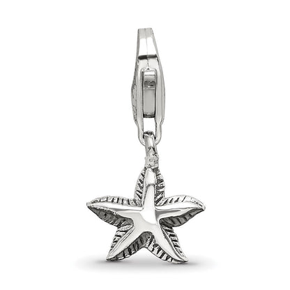 Sterlingsilber Reflections Seestern Click-on For Perle