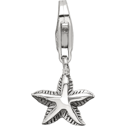 Sterlingsilber Reflections Seestern Click-on For Perle