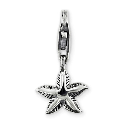 Sterlingsilber Reflections Seestern Click-on For Perle