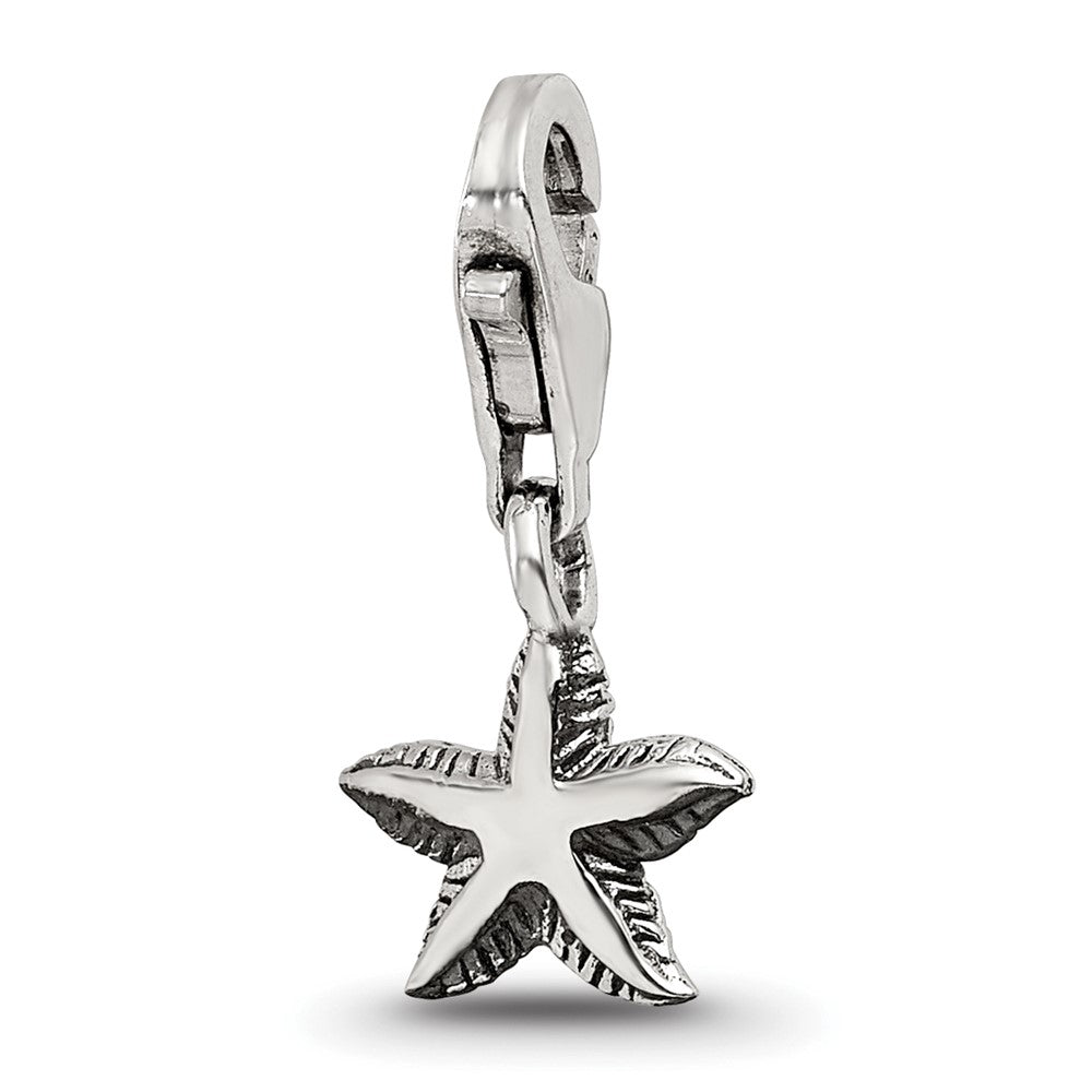 Sterlingsilber Reflections Seestern Click-on For Perle