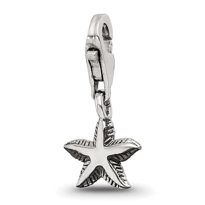 Sterlingsilber Reflections Seestern Click-on For Perle