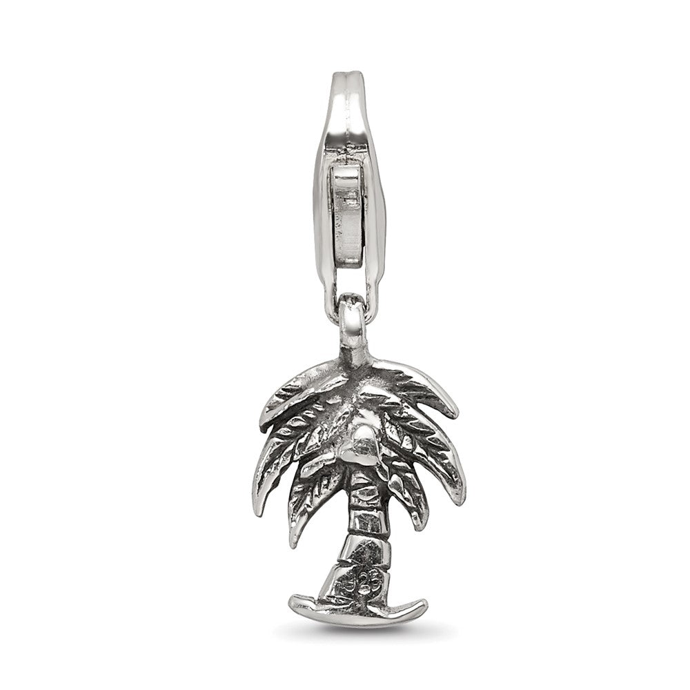 Sterlingsilber Reflections Palme Baum Click-on For Perle