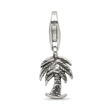 Sterlingsilber Reflections Palme Baum Click-on For Perle