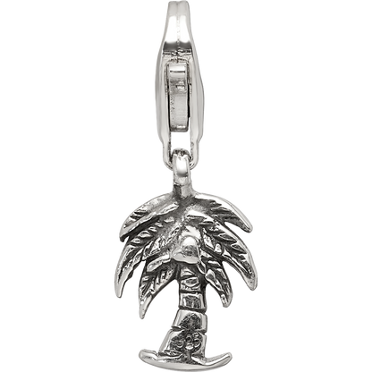 Sterlingsilber Reflections Palme Baum Click-on For Perle