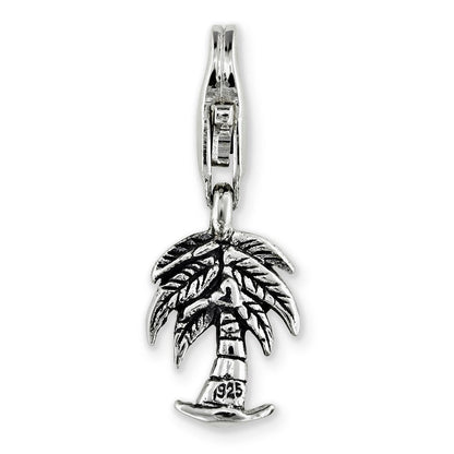 Sterlingsilber Reflections Palme Baum Click-on For Perle