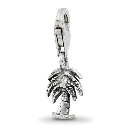 Sterlingsilber Reflections Palme Baum Click-on For Perle