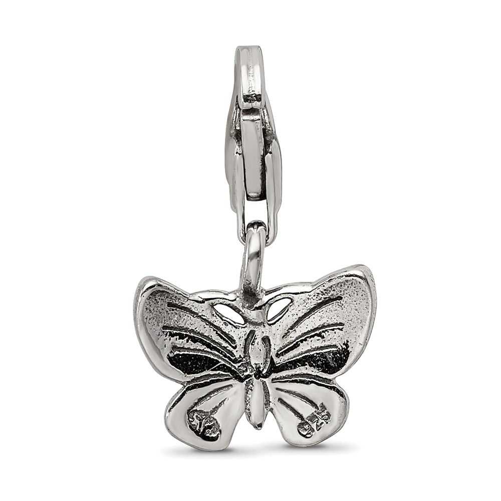 Sterlingsilber Reflections Schmetterling Click-on For Perle