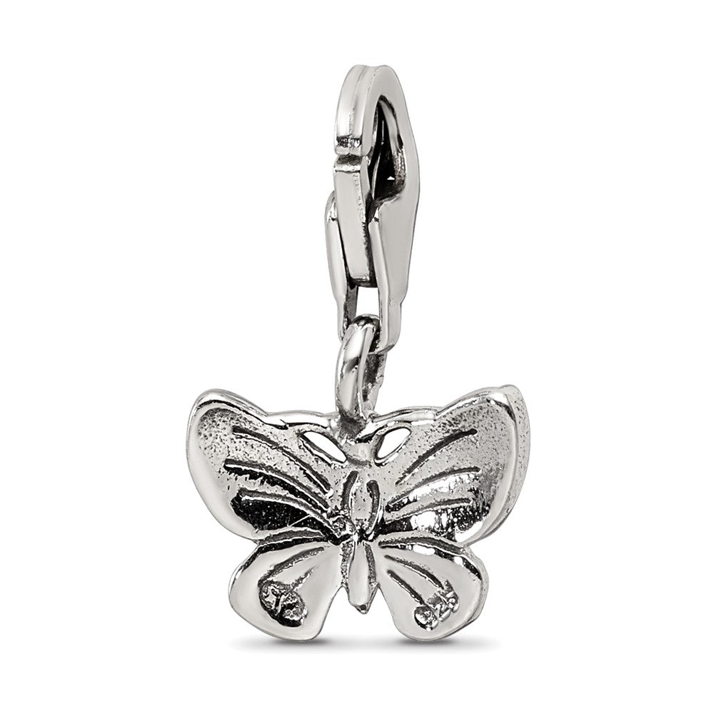 Sterlingsilber Reflections Schmetterling Click-on For Perle