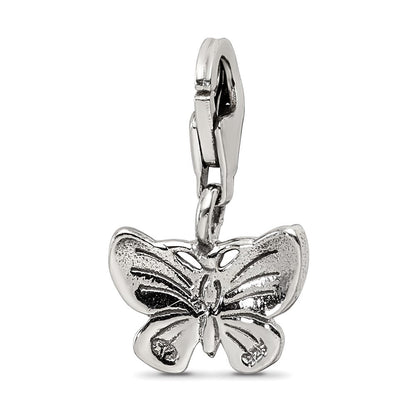 Sterlingsilber Reflections Schmetterling Click-on For Perle