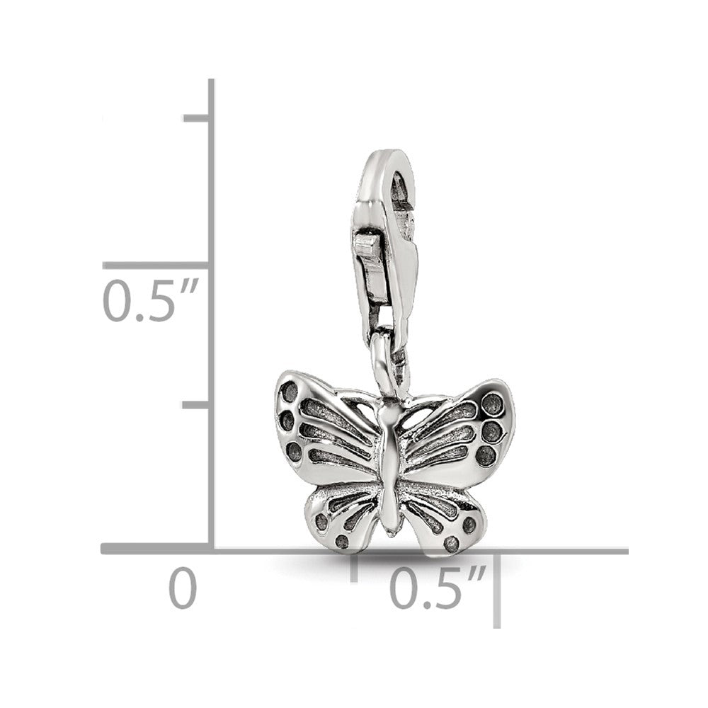 Sterlingsilber Reflections Schmetterling Click-on For Perle