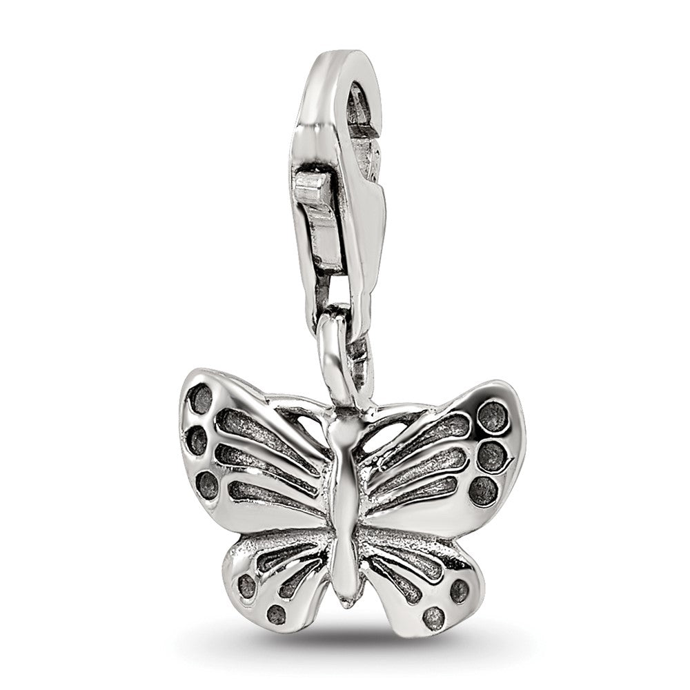 Sterlingsilber Reflections Schmetterling Click-on For Perle