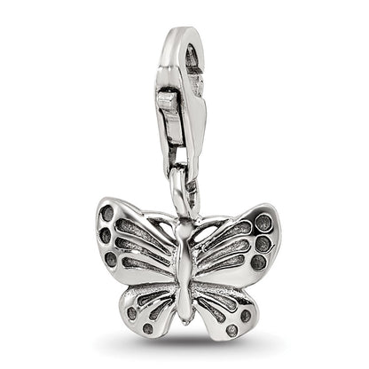 Sterlingsilber Reflections Schmetterling Click-on For Perle