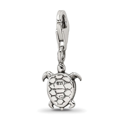 Sterlingsilber Reflections Schildkröte Click-on For Perle