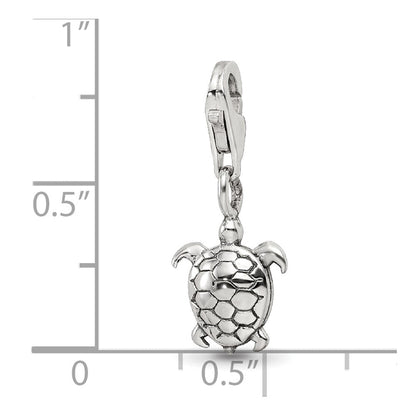Sterlingsilber Reflections Schildkröte Click-on For Perle