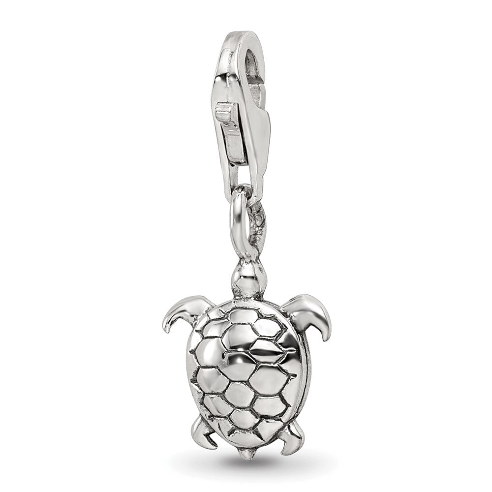 Sterlingsilber Reflections Schildkröte Click-on For Perle
